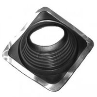 Roof Flashing Square Base 171-343mm | Adjustable Size | Durable Grey Finish | Effective Sealing by Tradepro Australia Pty Ltd