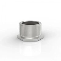 Threaded Reducer 50mm to 40mm | 316 Stainless Steel | Corrosion Resistant & Easy Installation by Tradepro Australia Pty Ltd