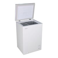 Hybrid Chest Freezer 99L | -18°C Freezing | 4 Star Energy Rating | Rust-Proof Design by GAF