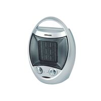 Ceramic Upright Fan Heater 1500W | Adjustable Thermostat & Overheat Protection | Portable Design by GAF