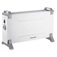 Convection Freestanding Heater 2000W | 3 Heat Settings | Adjustable Thermostat | Overheat Protection by GAF