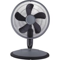 Adjustable Figure 8 Pedestal Fan | 40cm Blade | 3 Speed Settings & Remote Control | 7.5 Hour Timer by GAF