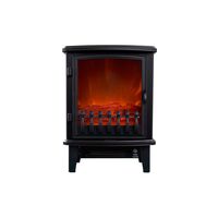 Electric Fireplace Heater 1800W | Log LED Flame Effect | Fan Assisted Warm Air | Freestanding by GAF