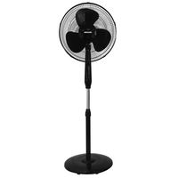 Pedestal Fan 40cm with Remote Control | 50W Power | 3 Speed Modes & Oscillation | Adjustable Height by GAF