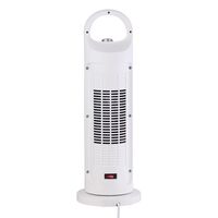 Mini Tower Fan Heater 2000W | Ceramic Heating Element | Adjustable Thermostat & Overheat Protection | Portable by GAF