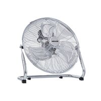 High Velocity Fan 45cm | 100W Power | 3 Speed Settings | Chrome Finish by GAF
