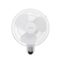Wall Fan 40cm with Remote Control | 7.5 Hour Timer | Adjustable Tilt & Oscillation by GAF