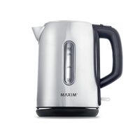 Cordless Electric Kettle 1.7L | 1850W Power | Boil-Dry Protection & Auto Cut Out | Brushed Stainless Steel by GAF