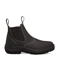 Black Elastic Sided Boot | Water Resistant Leather | Slip Resistant & Electrical Hazard Protection | GRIPthane Sole by Oliver
