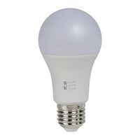 GLS 12W Tricolour Dimmable Frosted LED lamp 240V