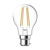 GLS 7.8W DIMMABLE  LED FILAMENT LAMP CLEAR 240V - B22
