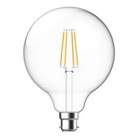 G120 7.8W DIMMABLE LED FILAMENT LAMP CLEAR 240V - B22