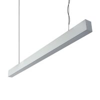 MAX-50 Down Pendant Profile 17.3W 1M C/W Opal - Aluminium