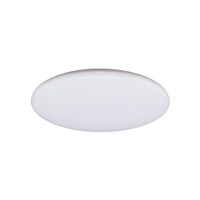 MONDO-300 Round Tricolour 20W 300MM Slimline LED Dimmable IP44 Oyster Light - White