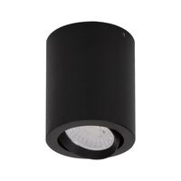 NEO-10 Round 10W Surface Mount Tiltable LED Dimmable IP20 Downlight - Black