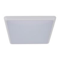 SOLAR-300-SQ Square 25W 300MM Slimline LED Dimmable IP54 Oyster Light - White