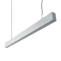 MAX-50 Two Way Pendant Profile 34.6W 1M C/W Opal - Aluminium