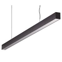 MAXI-40 1.2M LONG PENDANT BLACK DIMMABLE 3K FLAT DIFFUSER