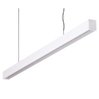 MAXI-40 1.2M LONG PENDANT WHITE DIMMABLE 3K FLAT DIFFUSER