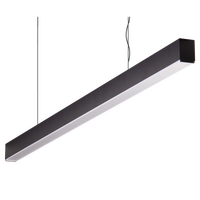 MAXI-40 1.2M LONG PENDANT BLACK DIMMABLE 3K HIGH DIFFUSER