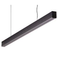MAXI-40 1.2M LONG PENDANT BLACK DIMMABLE 3K HIGH DIFFUSER