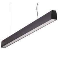 MAXI-CURVE 1.2M LONG PENDANT BLACK DIMMABLE 3K