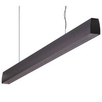 MAXI-CURVE 1.2M LONG PENDANT BLACK DIMMABLE 3K