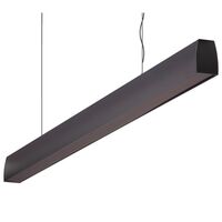MAXI-CURVE 1.2M LONG PENDANT BLACK DIMMABLE 4K