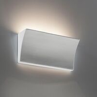 BF-2014 Ceramic Wall Uplight - Raw / G9