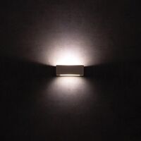 BF-2018 Ceramic 20cm Wall Uplight - Raw / G9