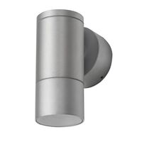 ELITE-1 Down Only Exterior Wall Light GU10 LED 6W 240V IP65 - Aluminium