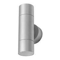 ELITE-2 Up/Down Exterior Wall light GU10 LED 2 X 6W 240V IP65 -  Aluminium