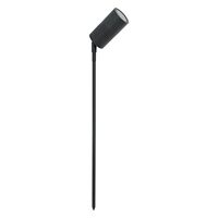 Shadow 1 Light Adjustable 12V MR16 Garden Spike - Textured Black