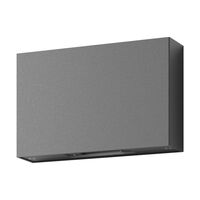 SIERRA SQR Square Two Way Wall Light 12W 240V IP65 - Dark Grey