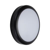 VERSA-300 Round Plain Bunker IP65 240v Black or White