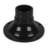 BB-100 Aluminium Bollard Base to suit 60-76 outer diameter post - powder coated finish