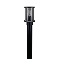 BL-400 HEAD C/W 1M POST BLACK