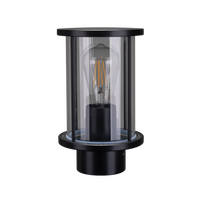 BL-400 BOLLARD HEAD 76MM E27 BLACK