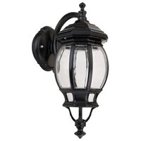 GT-1032 Vienna Curved Arm Downward Wall Light - Powder Coated Finish / B22
