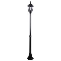 GT-136 Chester 1 Light Short Post Light - Powder Coated Finish / B22