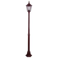 GT-136 Chester 1 Light Short Post Light - Powder Coated Finish / B22