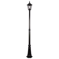 GT-138 Chester Single Head Tall Post Light - Powder Coated Finish / B22