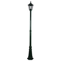 GT-138 Chester Single Head Tall Post Light - Powder Coated Finish / B22
