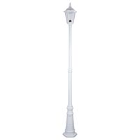 GT-138 Chester Single Head Tall Post Light - Powder Coated Finish / B22