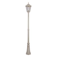 GT-168 Chester Large Single Head Tall Post Light - Powder Coated Finish / B22
