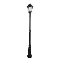 GT-168 Chester Large Single Head Tall Post Light - Powder Coated Finish / B22