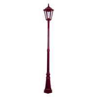 GT-168 Chester Large Single Head Tall Post Light - Powder Coated Finish / B22
