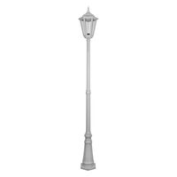 GT-168 Chester Large Single Head Tall Post Light - Powder Coated Finish / B22