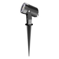 ZOOM-PRO 5W 12/24V DC GARDEN SPIKE C/W HOOD BLK
