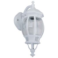 GT-1032 Vienna Curved Arm Downward Wall Light - Powder Coated Finish / B22